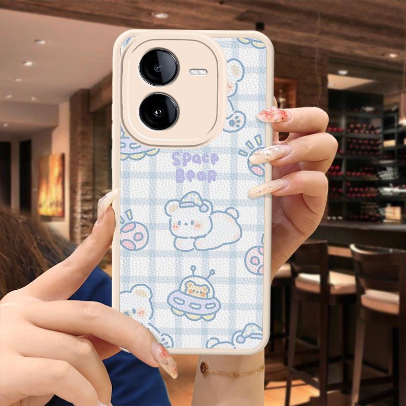 VIVO IQOO Z8X/Y78T/Y100i Dustproof Silicone Case Luxury Creative