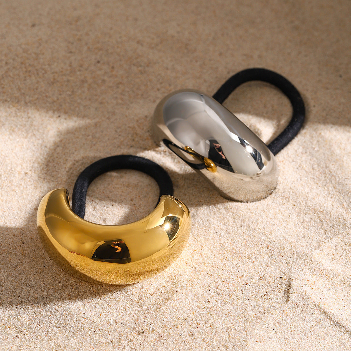 Titanium steel hair accessories