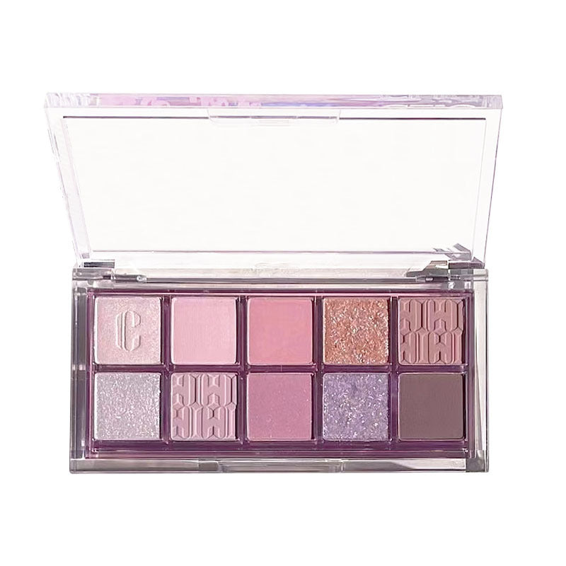 Paleta de sombras de ojos de 10 colores