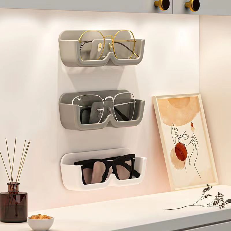 Caja de almacenamiento de gafas de pared