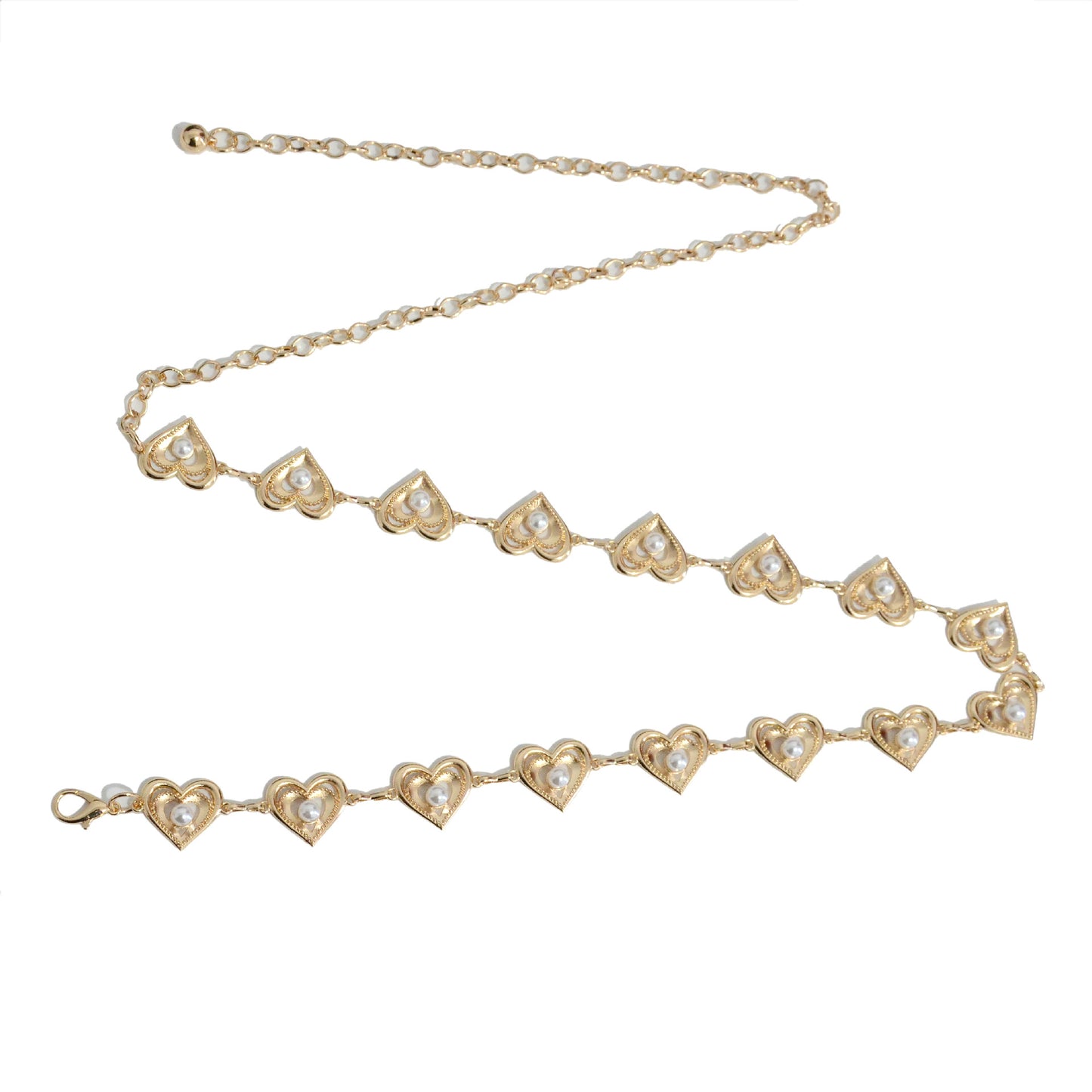 Summer women's belt metal love