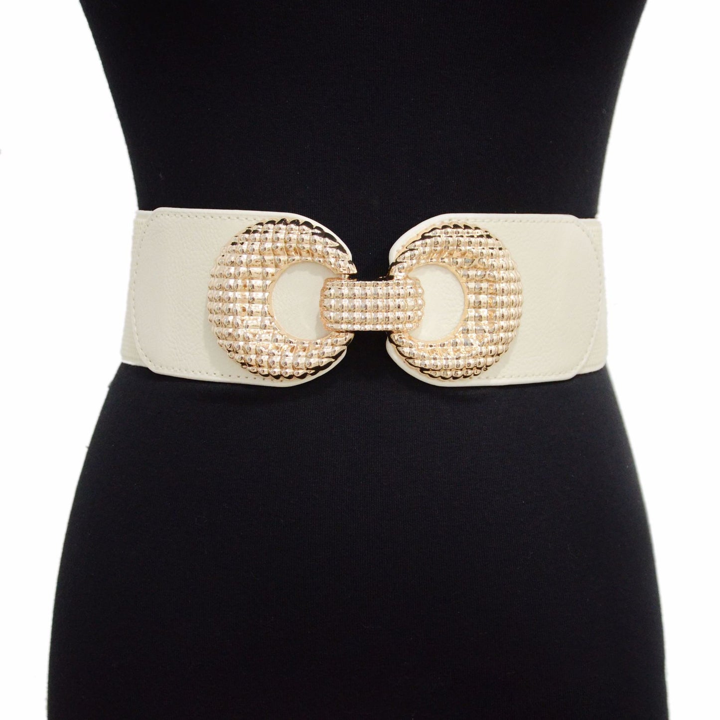 Double ring buckle elastic elastic waist seal