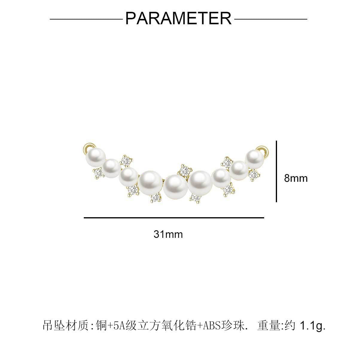 Wheat ears interlocking necklace pendant