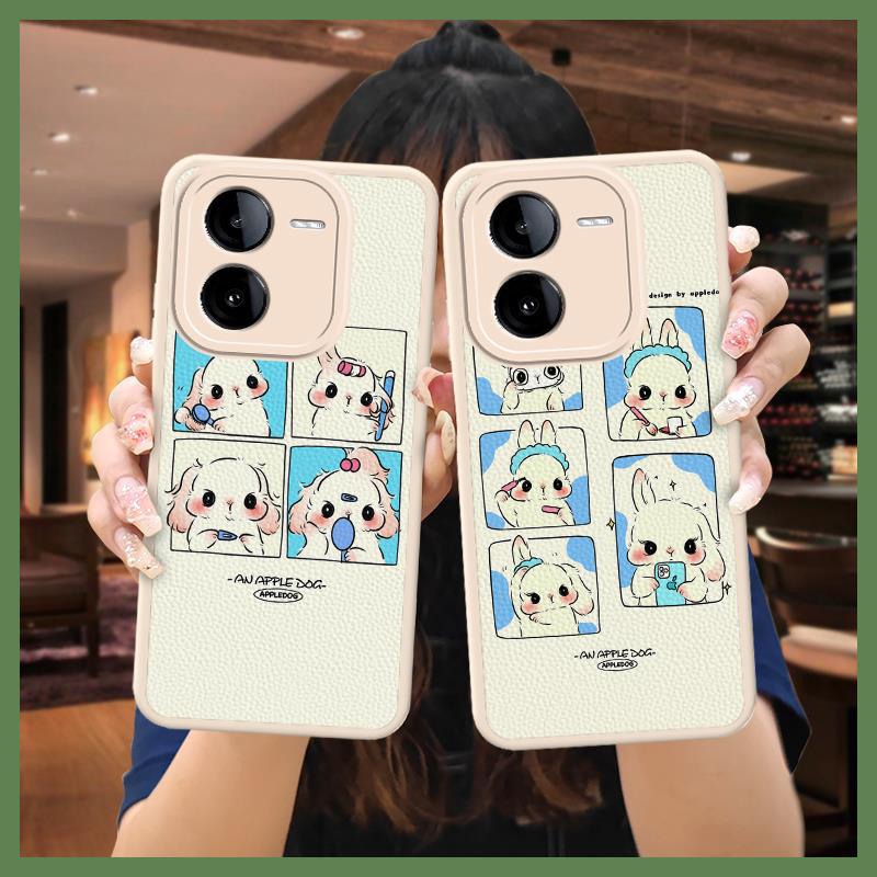 VIVO IQOO Z8 Quirky Raised Lens Protector Case Solid Color
