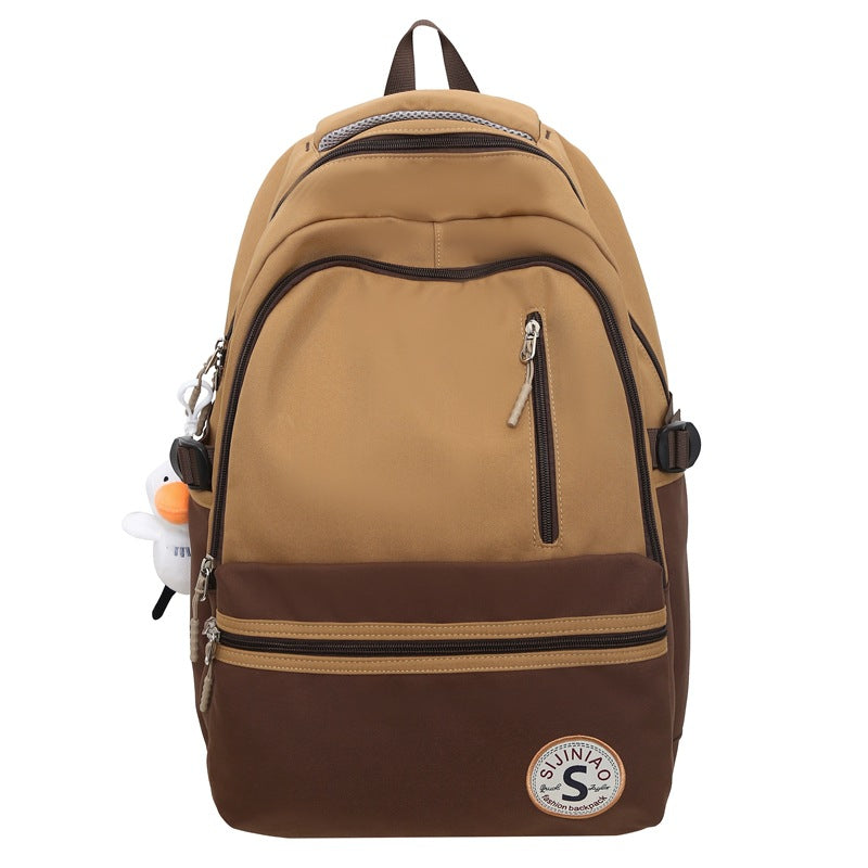Mochila de estudiante mochila ligera sucia