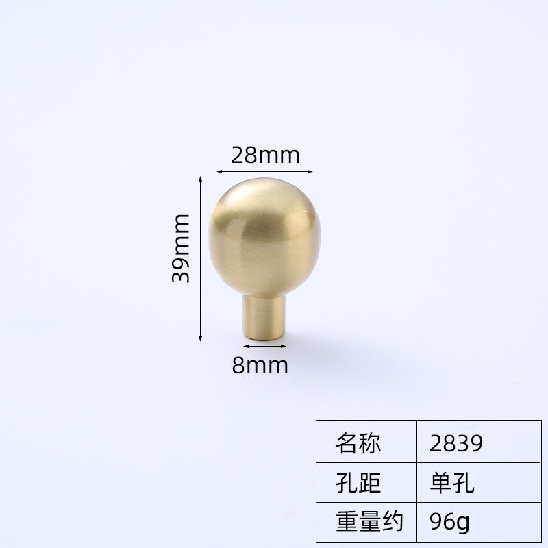 Retro single hole small pull handle