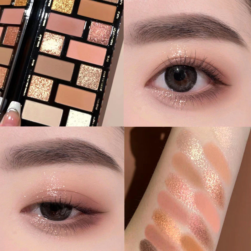 Versatile 16-Color Eyeshadow Palette
