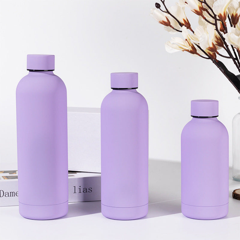 Water bottle portable thermos cup