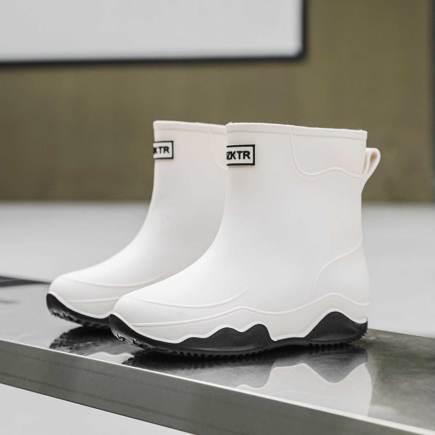 Rain boots outdoor fishing kitchen water shoes