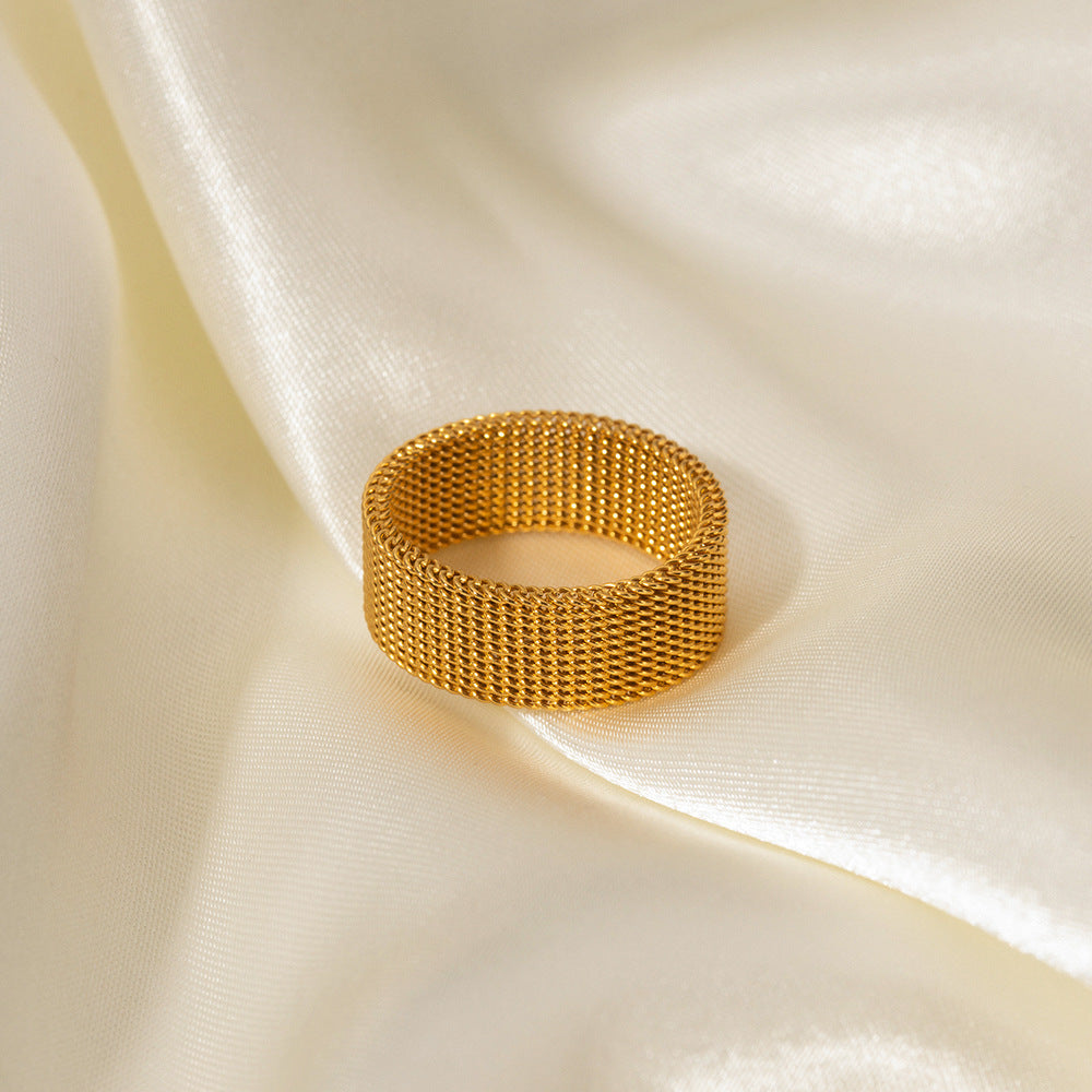 16K Gold Plated Closed Ring