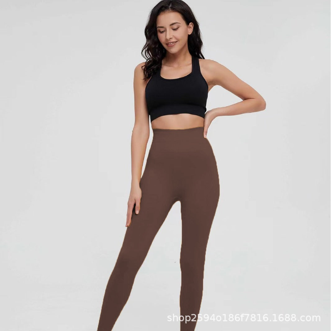 Thick peach buttocks, high waist, abdomen and hip lift yoga pants