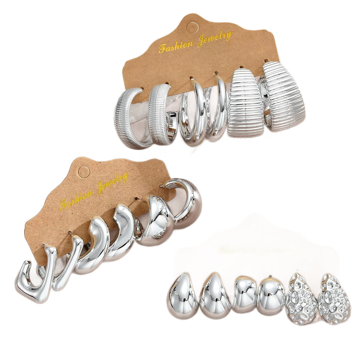 9-Piece CCB Earring Set