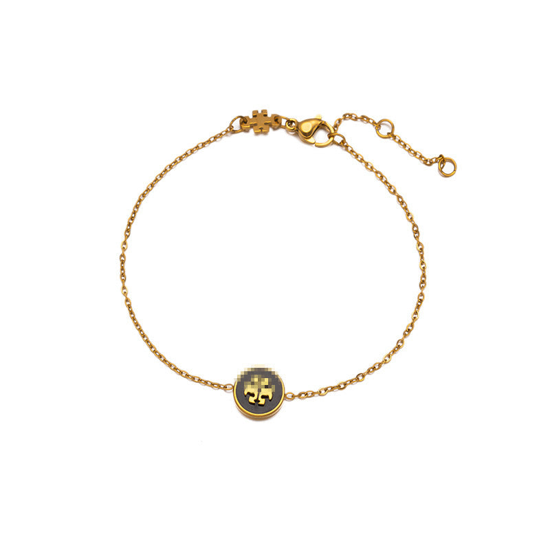 Women's Oil-Drop Titanium Steel Bracelet — Minimal Niche Fashion