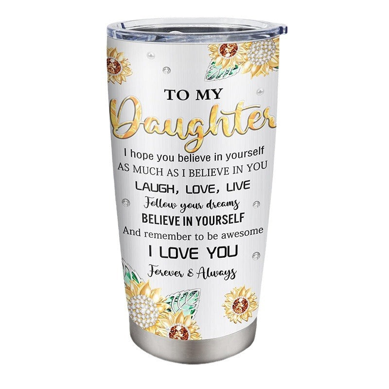 Thermos cup sprayed 20oz coffee cup