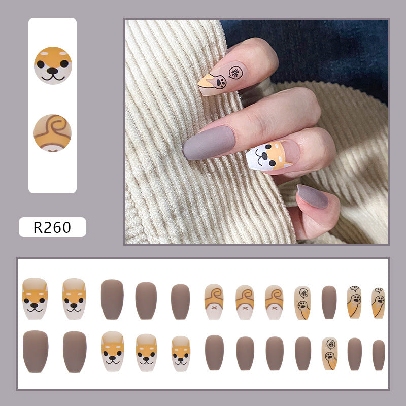 Pegatinas para uñas estilo ballet removibles