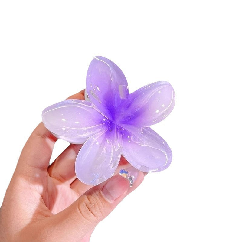 Accesorios para el cabello con forma de disco y horquilla con forma de flor