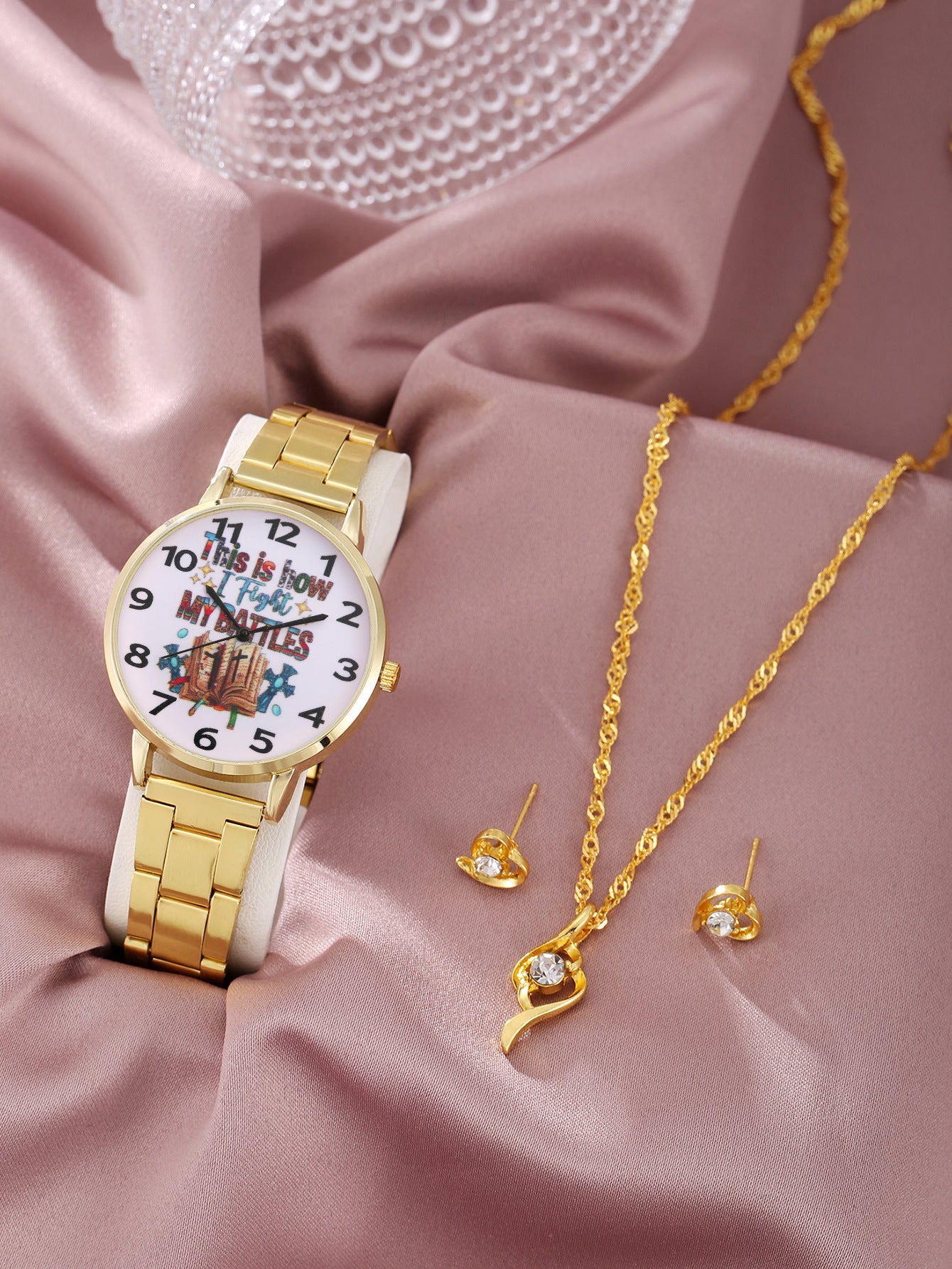 Butterfly suit fashion temperament quartz watch