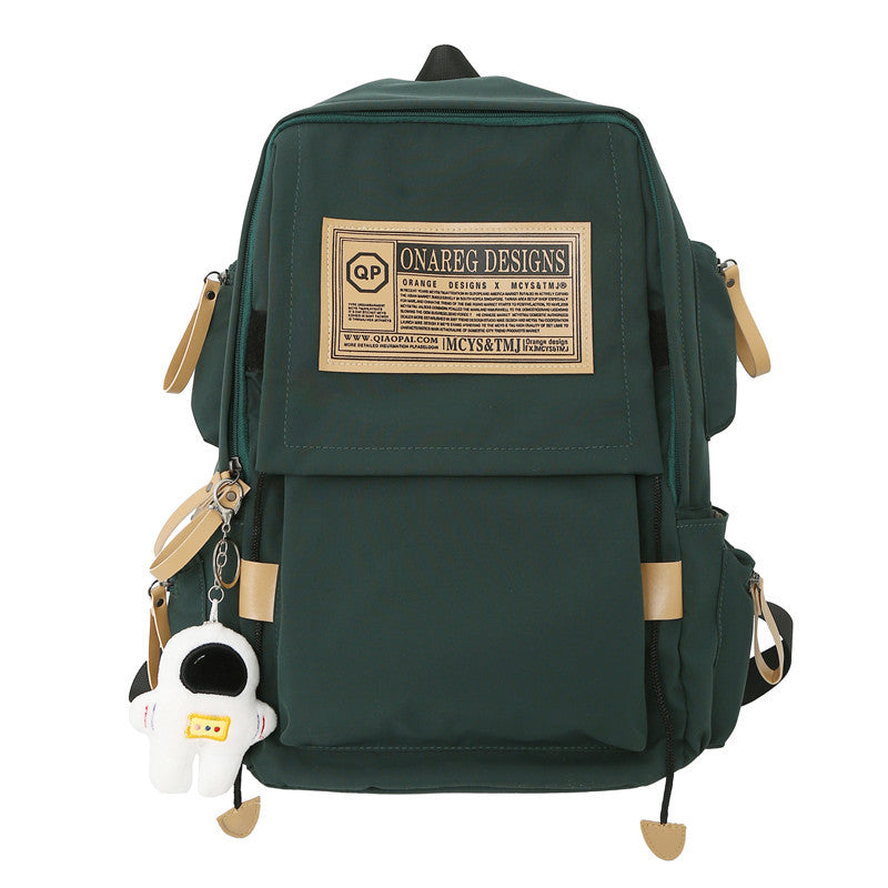 Mochila estilo bosque lindo simple de lona de algodón puro