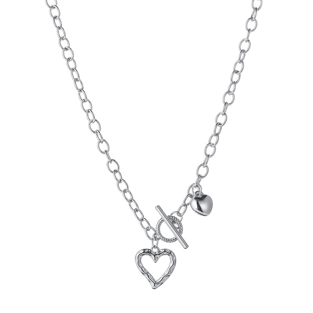 Personalized Street OT Buckle Clavicle Chain Necklace