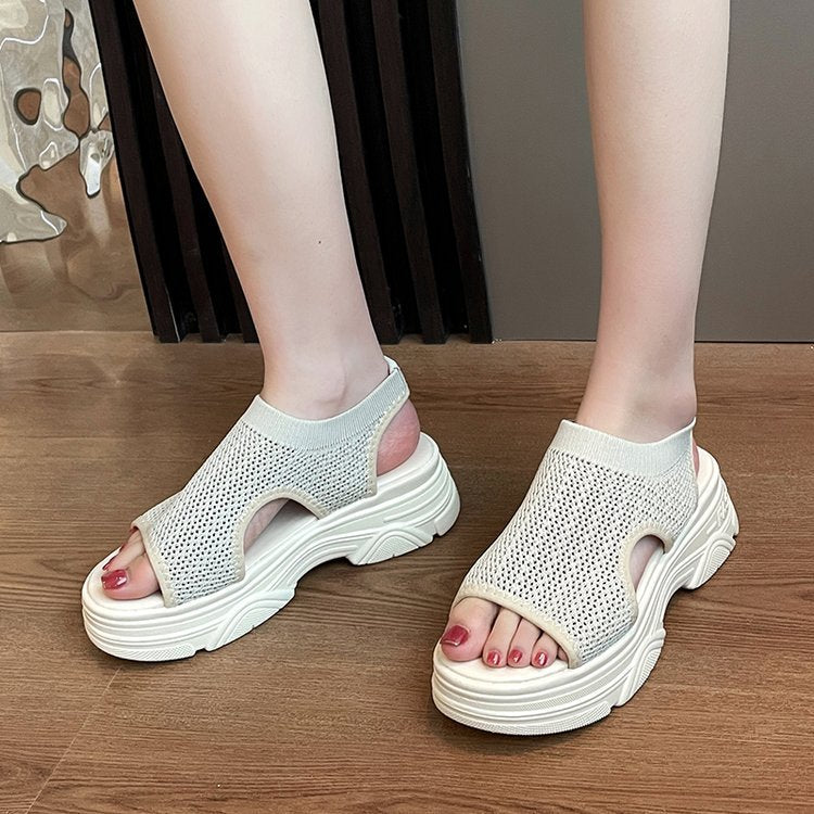 Sports platform comfortable sandals
