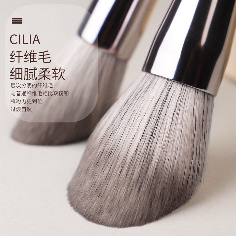 14-Piece Black Handle Makeup Brush Set