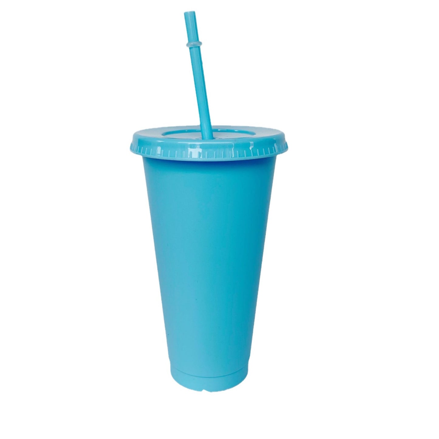 710Ml Morandi Color Straw Cup
