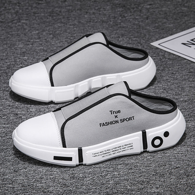 Breathable Slip-On White Loafers