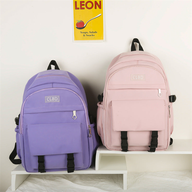 3-piece large-capacity pencil case and backpack