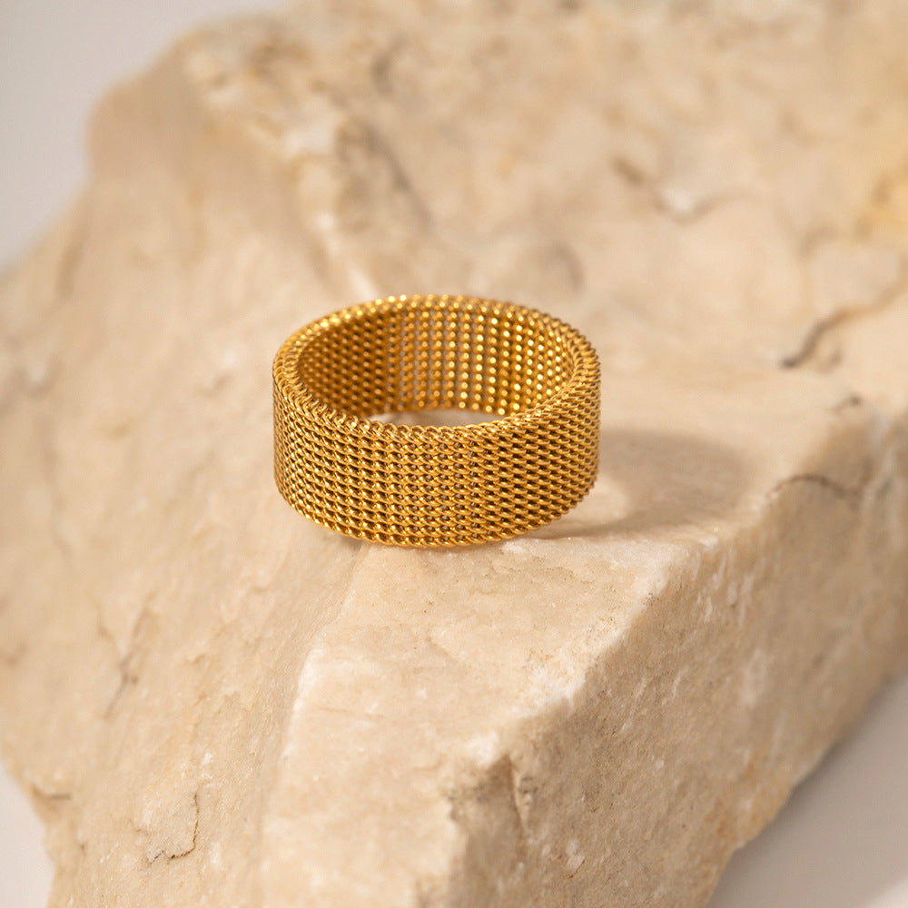 16K Gold Plated Closed Ring