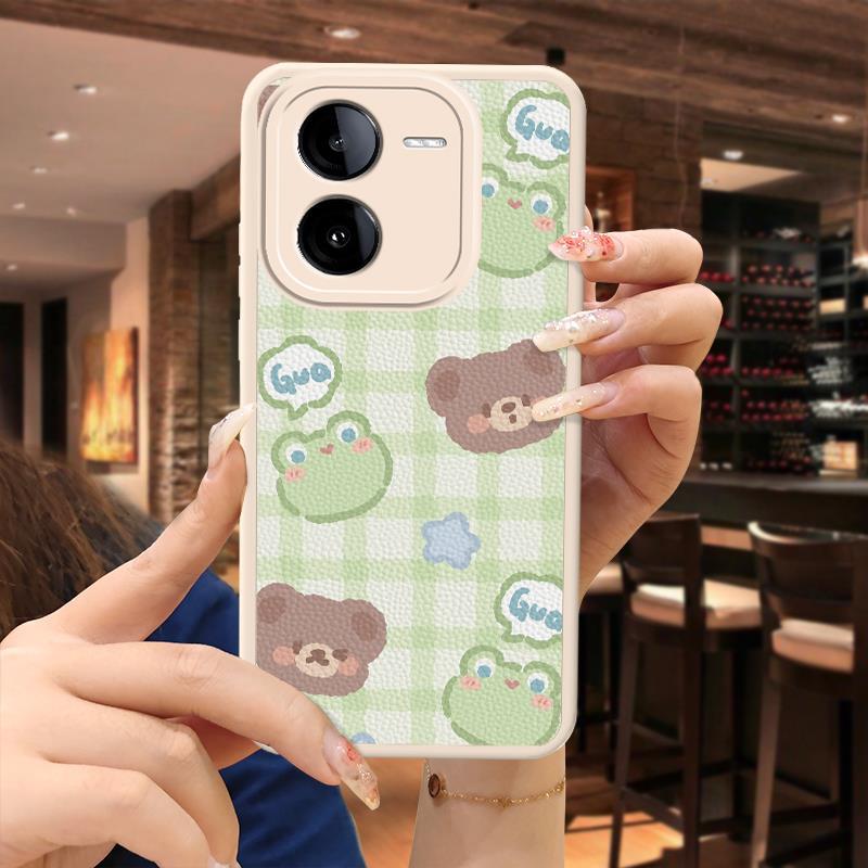 VIVO IQOO Z8 Quirky Raised Lens Protector Case Solid Color
