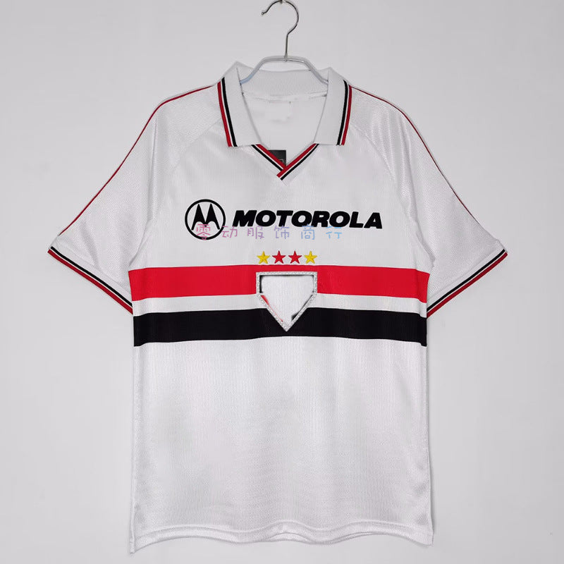 2000 S?o Paulo Home Retro Baptista Simplicio Jersey