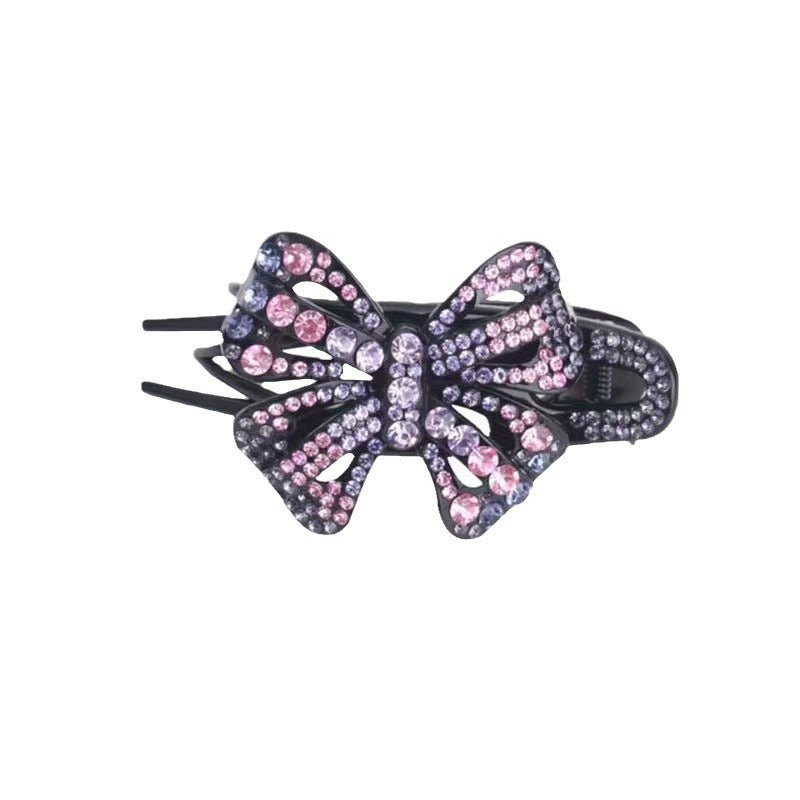 Korean ins decorative head three-tooth clip