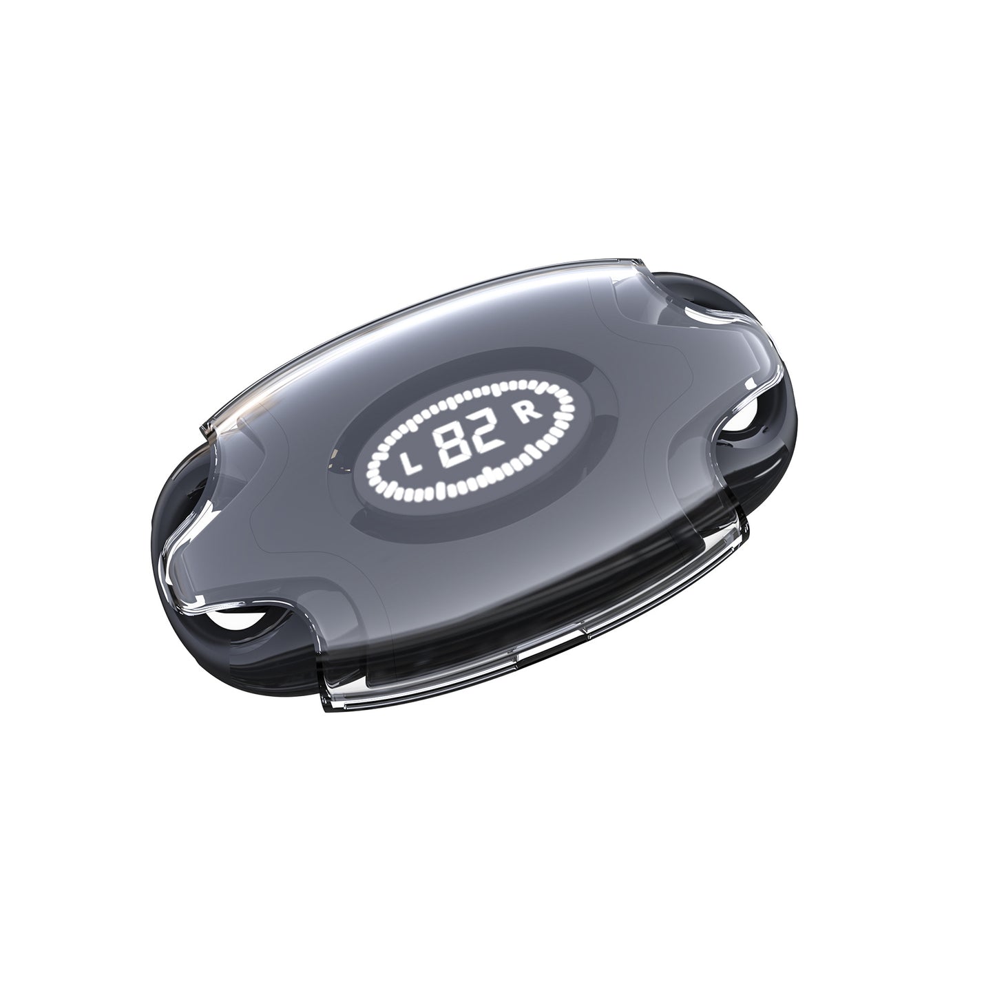 Auriculares inalámbricos portátiles con clip y Bluetooth, batería de larga duración y pantalla digital