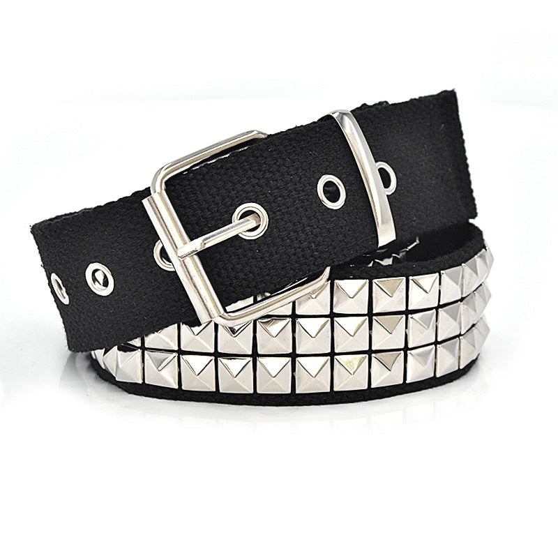 Rivet men's and women's belts