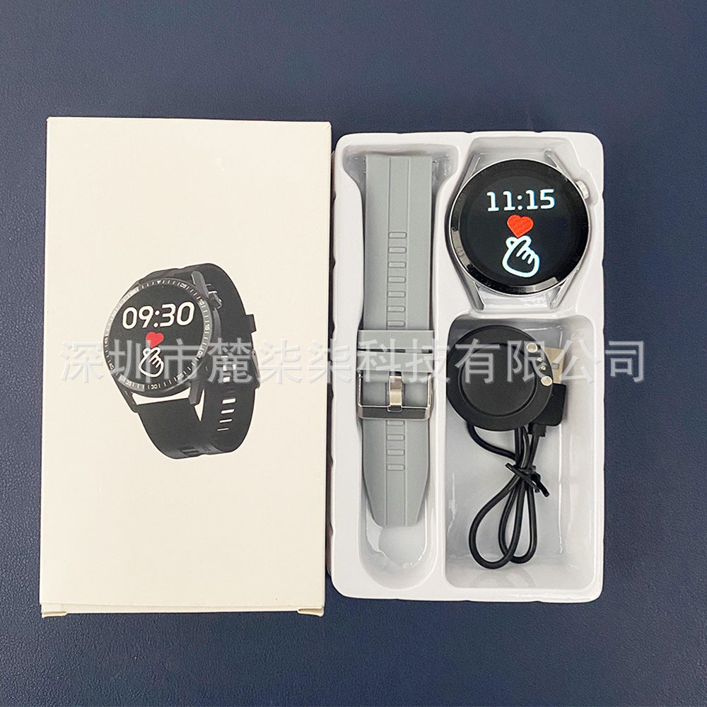 Reloj deportivo multifuncional con pantalla redonda y llamadas Bluetooth de 1,32"