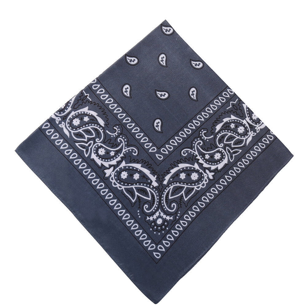 Pañuelo mágico para la cabeza con forma de bandana cuadrada con flores
