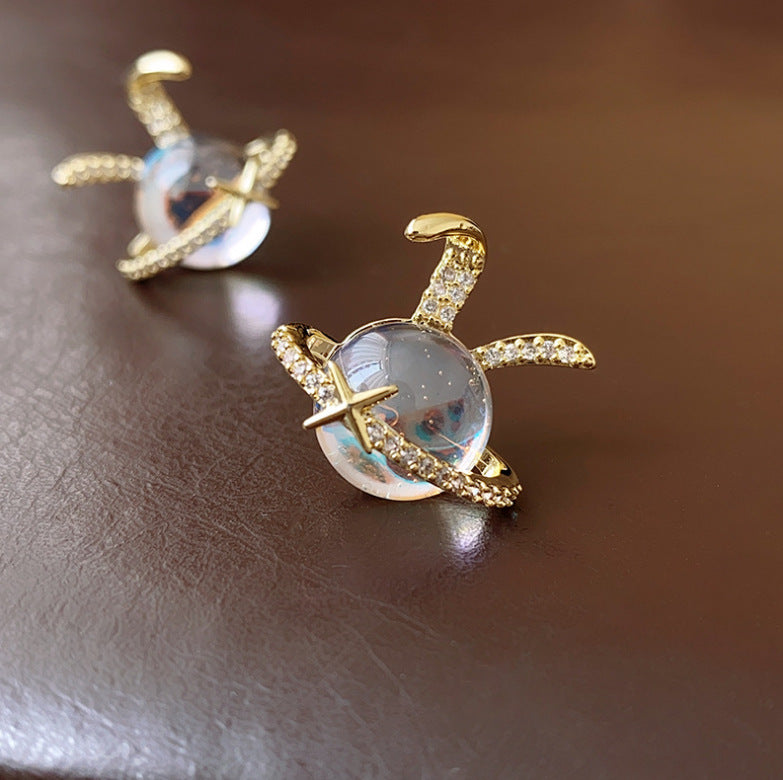 Pendientes de conejo premium para mujer primavera y verano