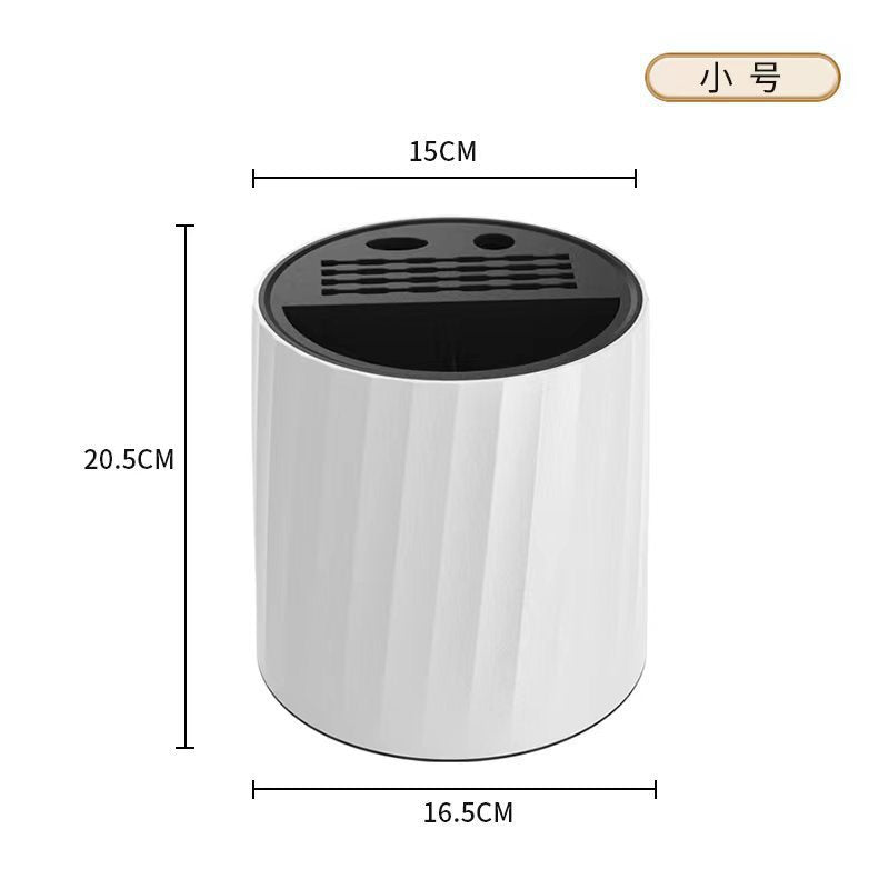 Rotating Kitchen Knife Block with Chopstick Holder