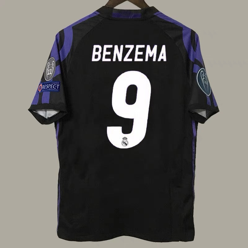 16-17 Real Madrid 2nd 7 Ronaldo Ramos Bale Modri? Retro Jersey