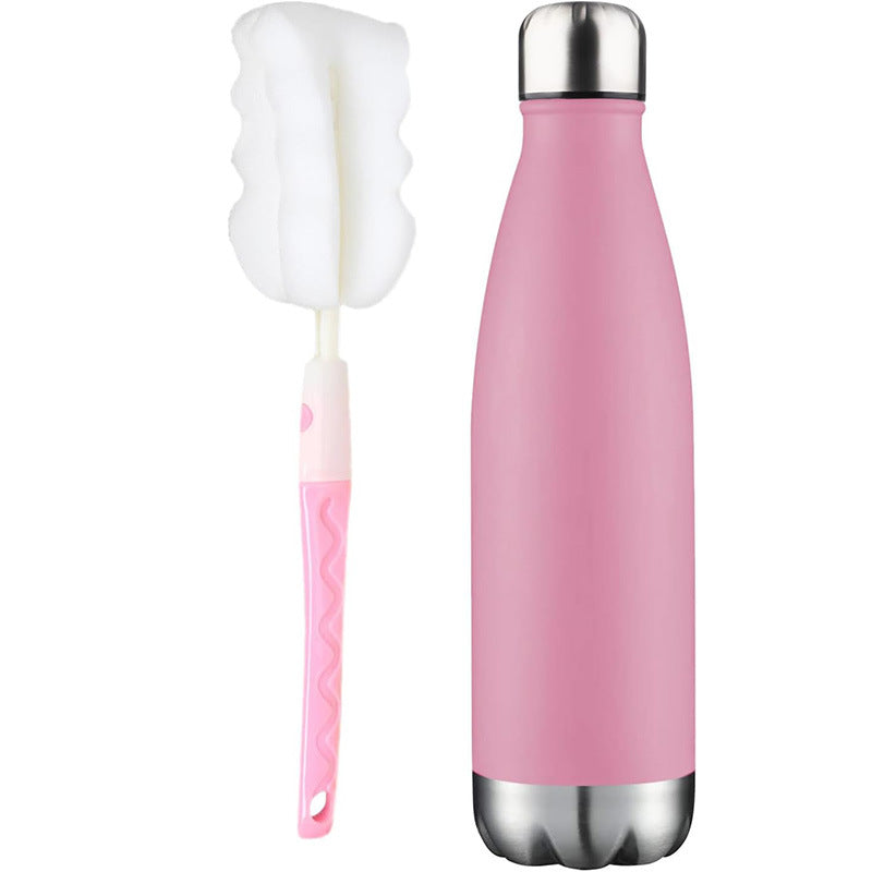 17oz double-layer spray paint thermal insulation sports pot