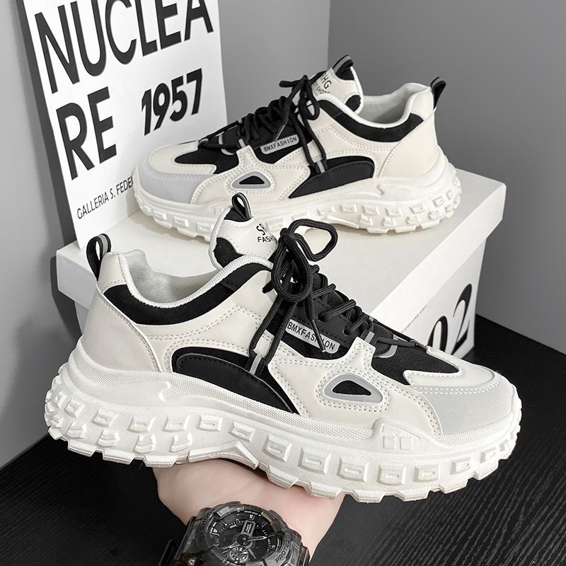 Trendy Hong Kong Style Breathable Casual Men's Sneakers
