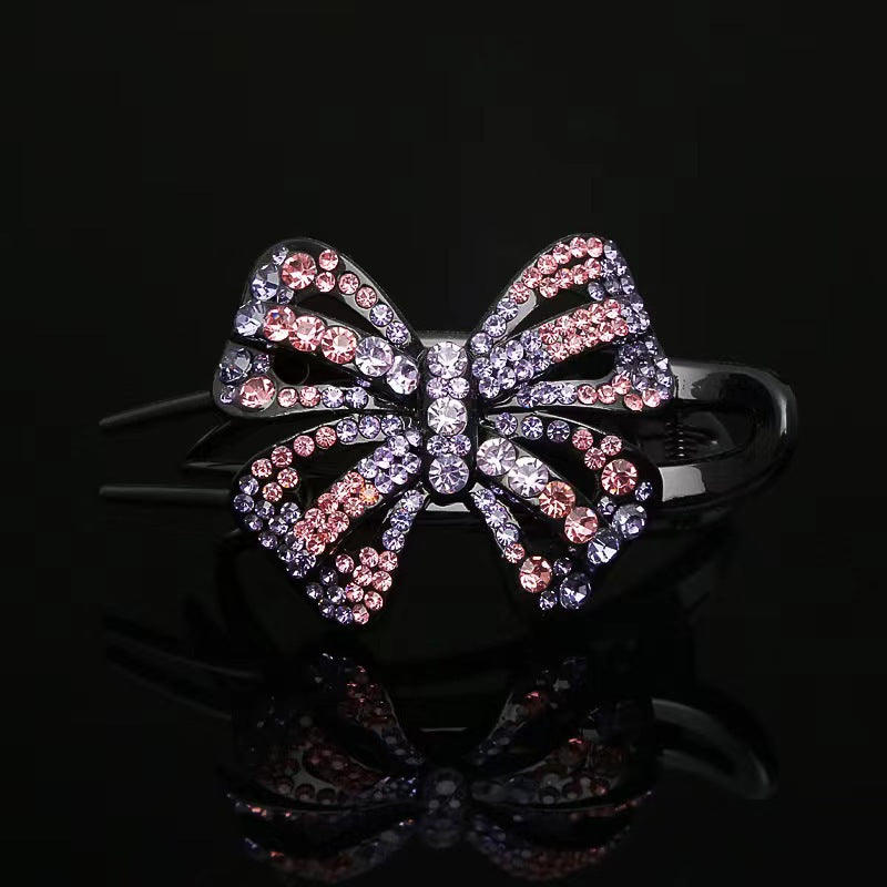 Korean ins decorative head three-tooth clip