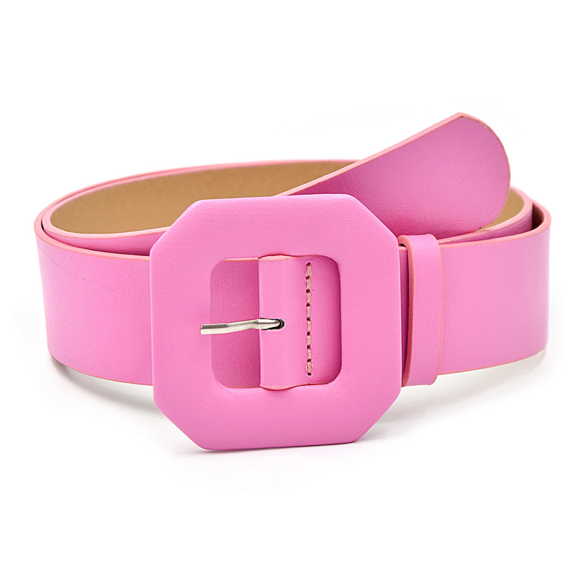 Simple belt black red