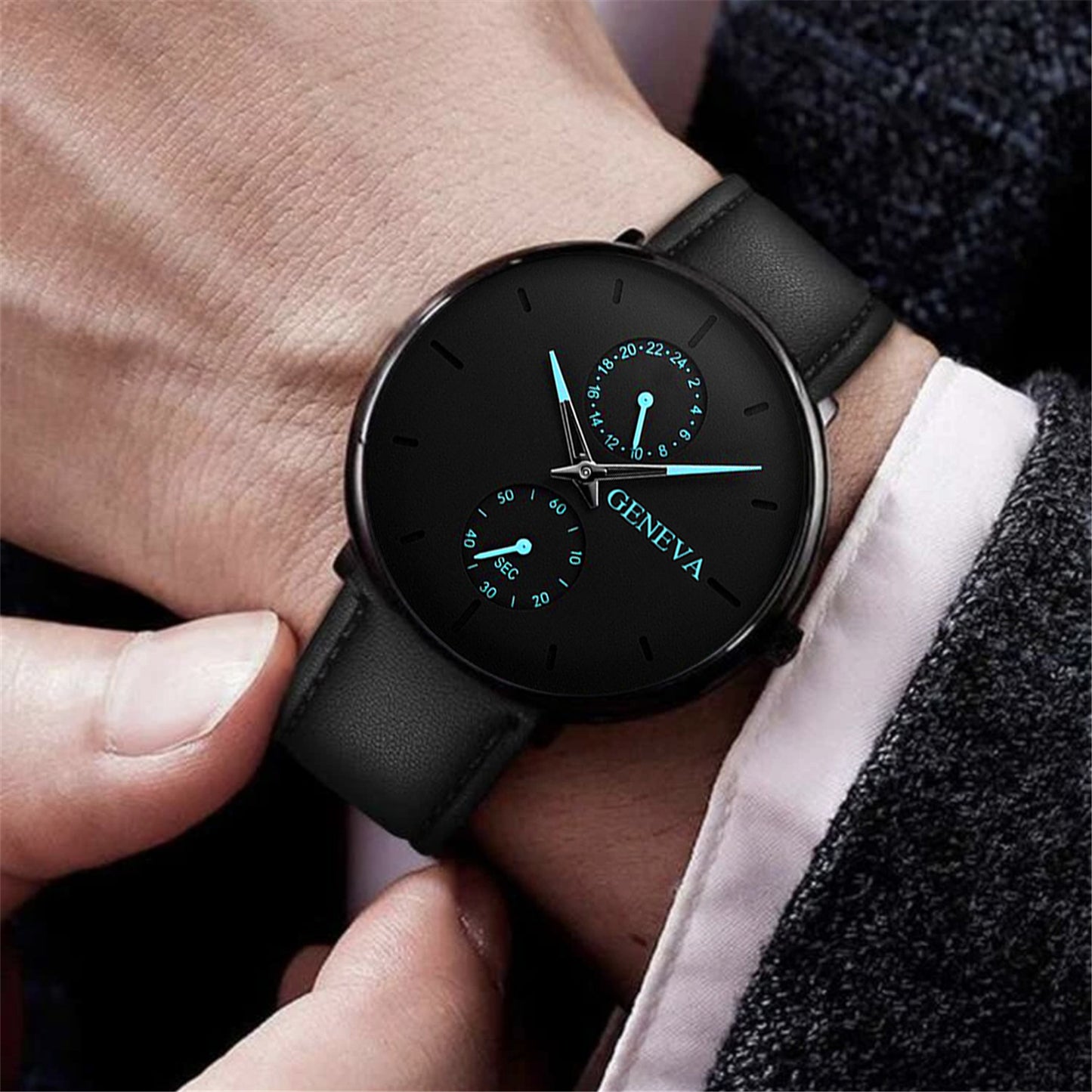 Watch Casual Men's Bracelet Set