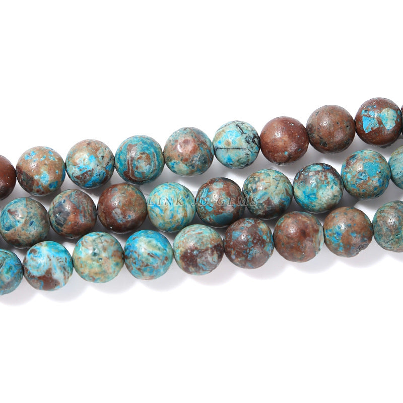 Optimized blue colored stone loose beads