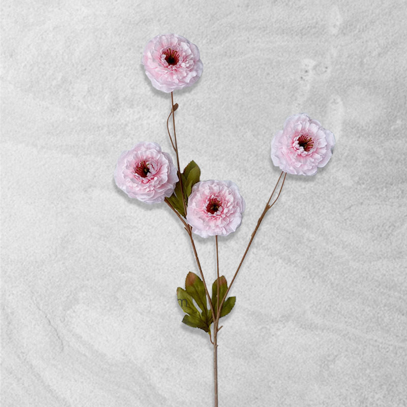 Flores artificiales rosas para boda.