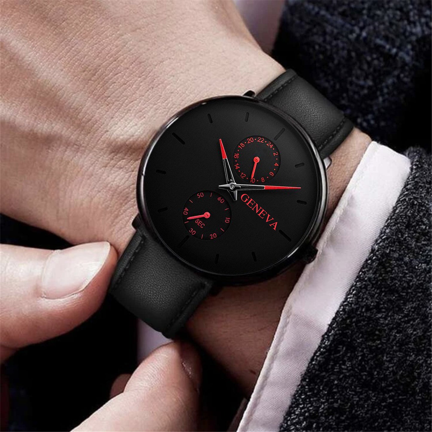 Watch Casual Men's Bracelet Set
