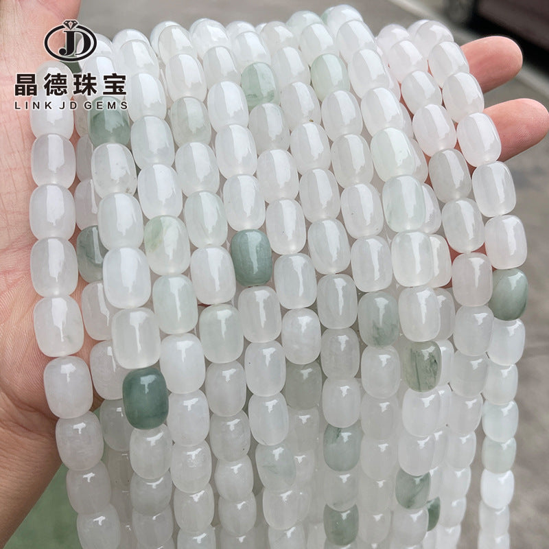10 * 14 cuentas de cubo de jade de hielo natural cuentas sueltas