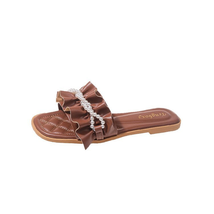 Rhinestone slippers