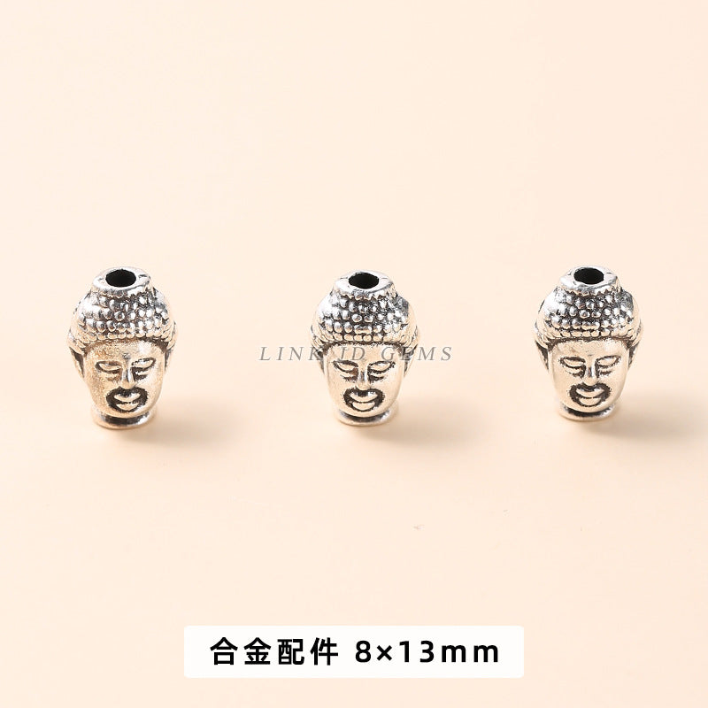 Pequeños accesorios colgantes de aleación de plata tibetana
